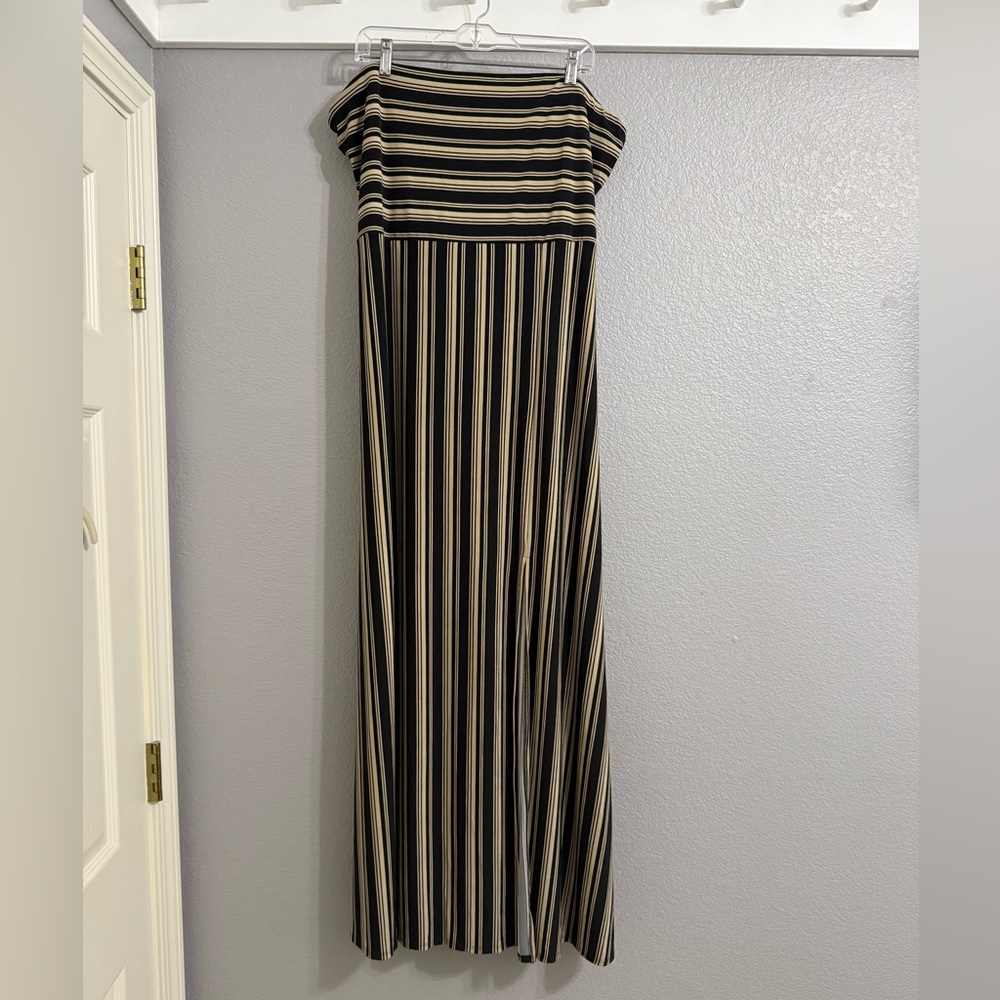 Banana Republic Striped Maxi Dress